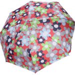 Custom Printing Pongee Cover Auto Umbrella