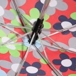 Custom Printing Pongee Cover Auto Umbrella