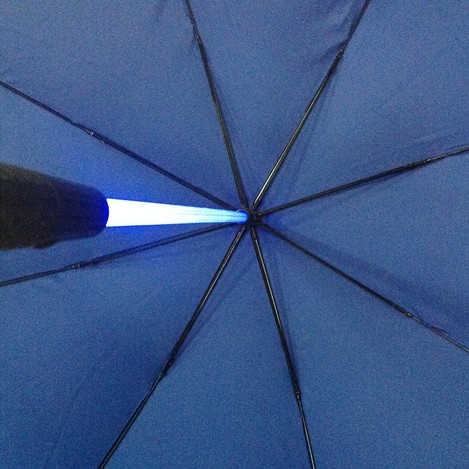 LED light straight umbrella for promotion technology gifts