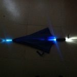 LED light straight umbrella for promotion technology gifts