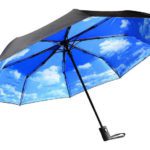 Compact Travel Folding Umbrella for Women and Men