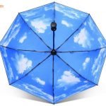 Compact Travel Folding Umbrella for Women and Men