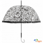 Transparent Dome Shape Princess Style Rain Umbrella