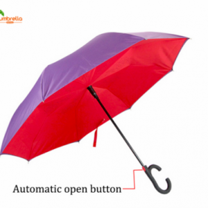 Latest Invention Double Layer Auto Open Inverted Umbrella