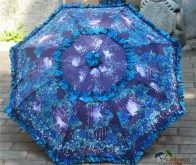 Printing Floral Umbrella