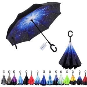 Self Stand Upside Down Umbrella For Car