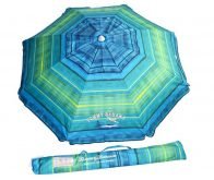 Custom Stripe Printing Beach Umbrella