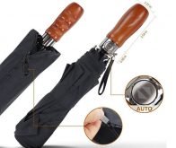 Wooden handle umbrella (6)