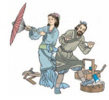 luban's wife invented umbrellas