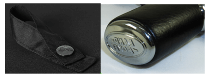 Laser Engrave on Button or handle decal