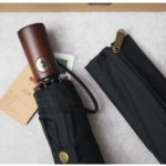 best folding umbrella with wooden handle