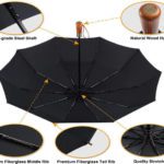 Robuster, winddichter Automatik-Faltschirm