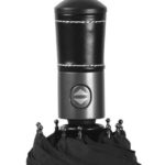 Klappschirm mit kreativem Griff