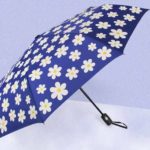 pongee fabric color changing umbrella