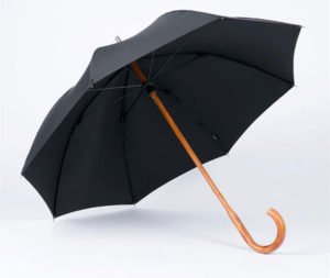 Solid Maple Wood Sticker Umbrella