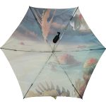 Compact folding umbrella
