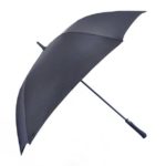 schwarzer quadratischer Golfschirm