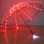 transparenter LED-Regenschirm