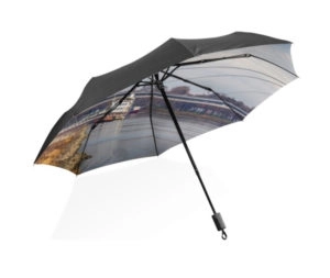 Custom Digital Printing Sun Folding Umbrella