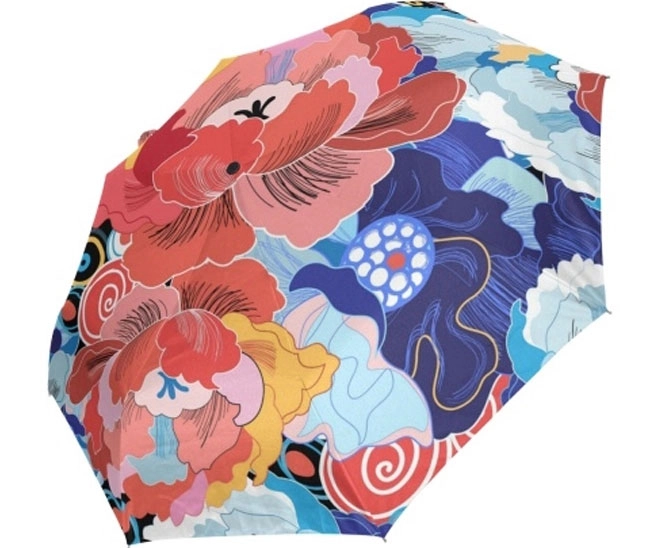 Printed umbrellas are attractive to catch people attention