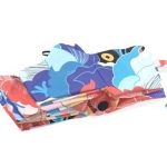 Three folding umbrella