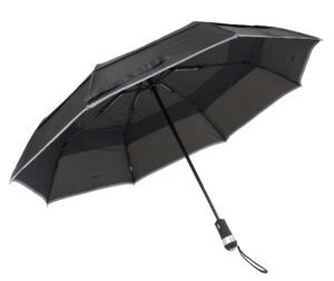 Led Umbrella With Reflective Stripe