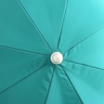 5.5 Fuß großer grüner Terrassenschirm