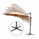 10 Fuß Seitenmast-Garten-Sonnenterrasse-Strand-Außenschirm2