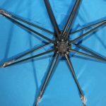 10ft Seitenmast-Garten-Sonnen-Terrassen-Strand-Außenschirm