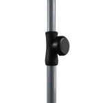 7FT rechteckiger Regenschirm mit Neigungsverstellung