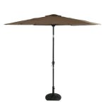 9 Fuß winddichter Sonnenschirm für die Terrasse