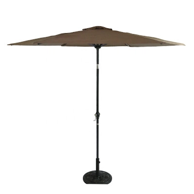 9ft Wind Proof Round Outdoor Furniture Umbrella