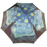 مظلة على شكل عصا بطباعة ليلة مرصعة بالنجوم