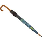 مظلة على شكل عصا بطباعة ليلة مرصعة بالنجوم