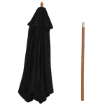 2.5 m lange Sonnenschirm-Unterstange aus Holz