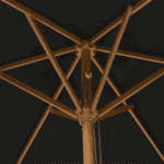 2.5 m Sonnenschirmgestell aus Holz