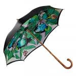 Doppelschichtiger Regenschirm aus massivem Ahornholz