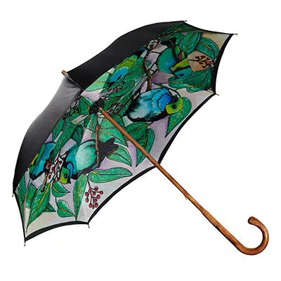 High-end Solid Maple Printing Custom Umbrella
