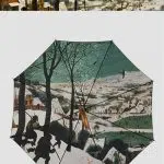 Ölgemälde-Regenschirm