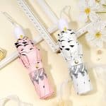 امرأة مظلة قابلة للطي لطيف