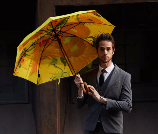 What is Fashion Umbrella, Sunflower Eco Wooden Umbrella