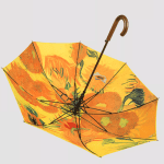 Bedruckte Regenschirminnenseite