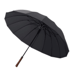 Business-Regenschirm mit individuellem Logo und Massivholzgriff