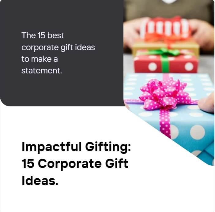 15 best corporate gifts ideas