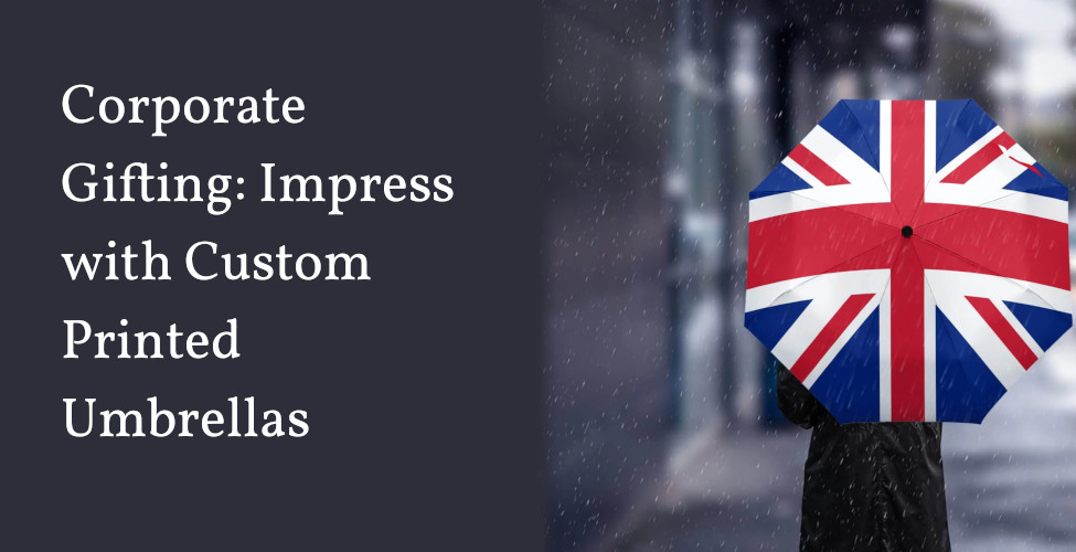 Корпоративные подарки: произведите впечатление зонтиками с индивидуальной печатью