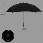 budget golf logo umbrella size