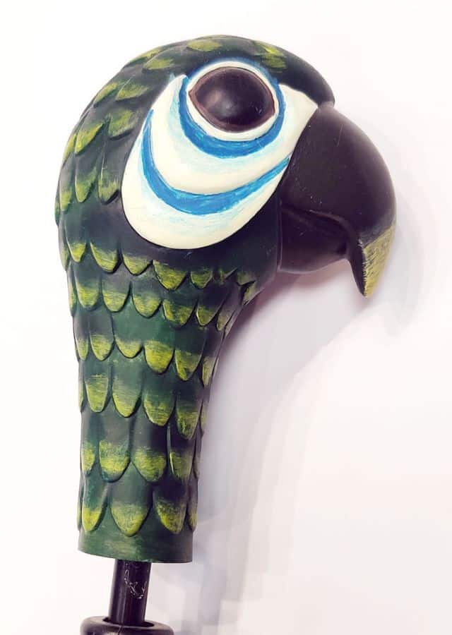 Papageiengriff-für-Regenschirmhumbrella