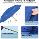 Individuell faltbarer Golfschirm