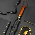 Роскошный деревянный зонт для гольфа с индивидуальным логотипом