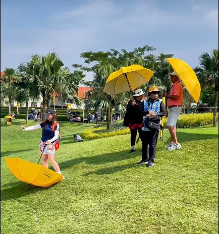 Paraguas de golf personalizado